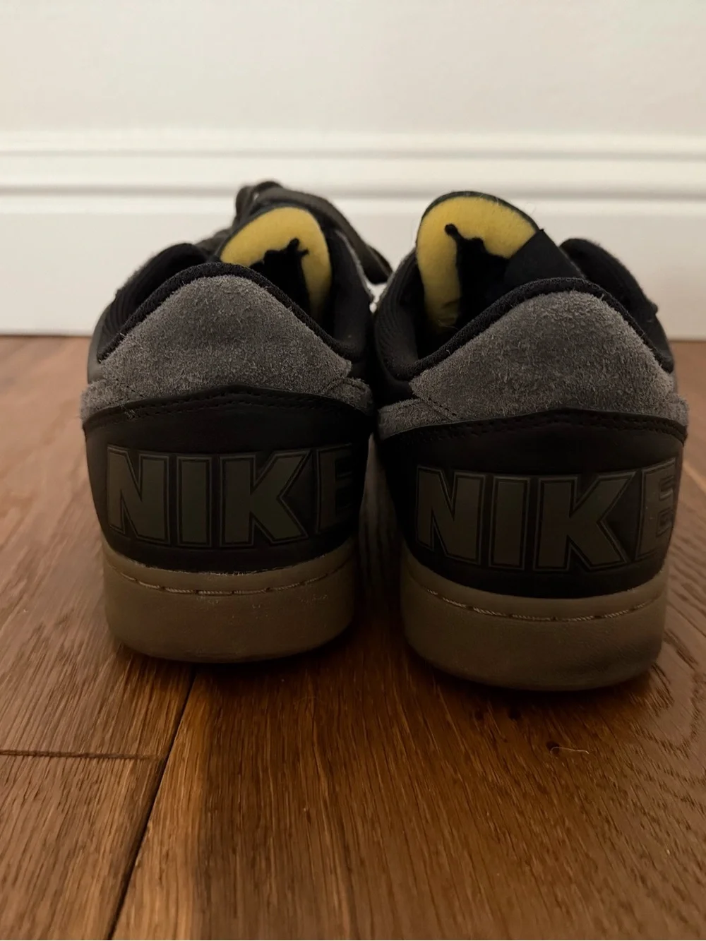 Nike Terminator Low Black Medium Ash Gum Suede Sneakers - In like new condition.